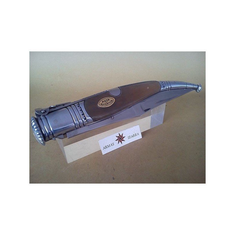  NAVAJA "SERRANA", CARRACA, MIKARTA WOOD GRIPS