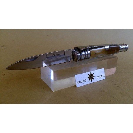  NAVAJA "PUNTA ESPADA Nº1", BULL HORN GRIPS